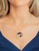 Holly Yashi Luna Necklace - Blue Moon