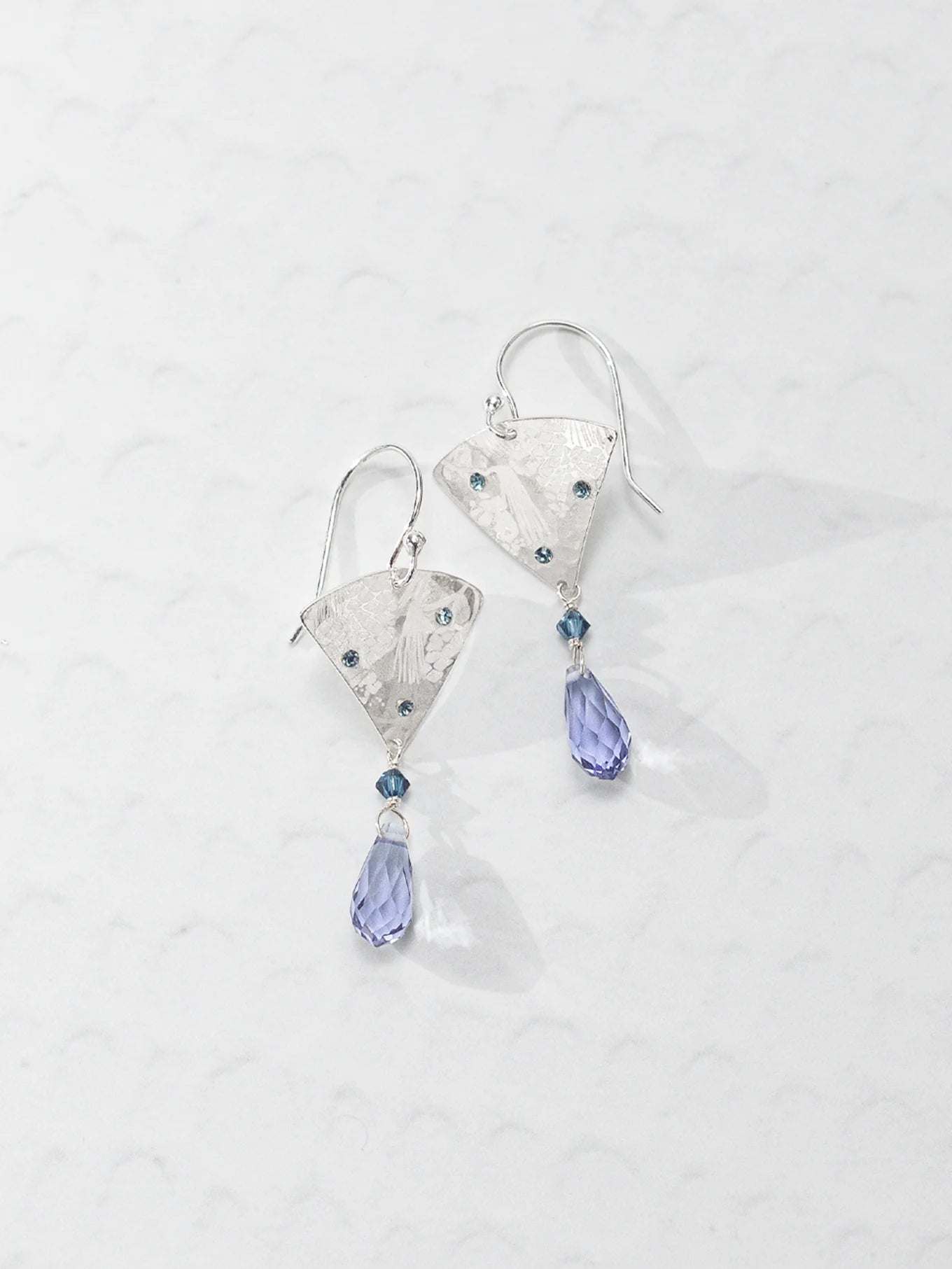Holly Yashi Noel Earrings - Ice Blue    