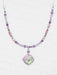 Holly Yashi Elena Beaded Necklace - Violet