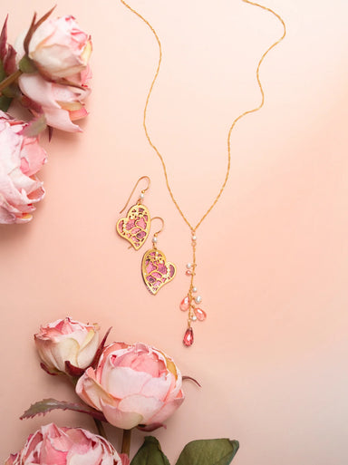 Holly Yashi Valena Earrings - Blush    