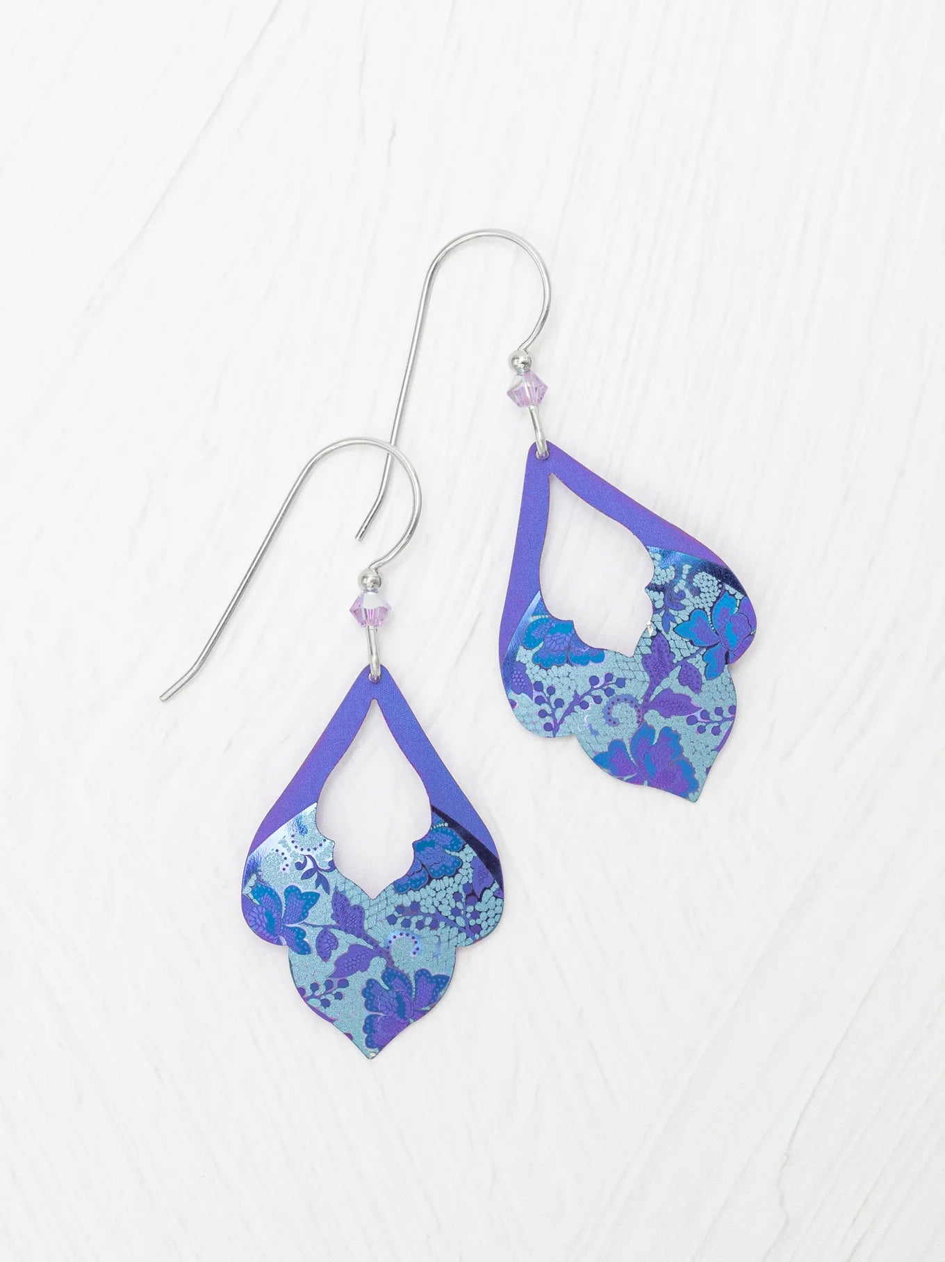Holly Yashi Marisol Earrings - Paisley Purple    