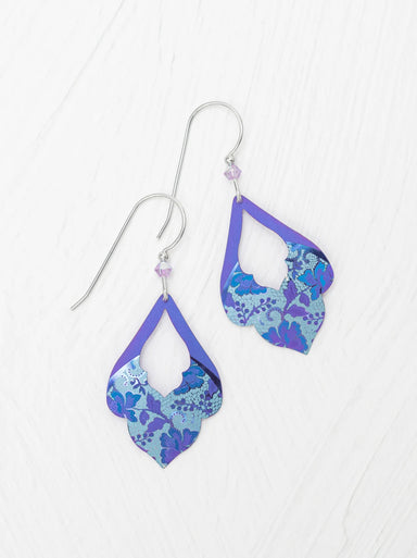 Holly Yashi Marisol Earrings - Paisley Purple    