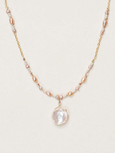 Holly Yashi Margaret Beaded Necklace - Blush    
