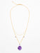 Holly Yashi Lani Necklace - Pua Purple    