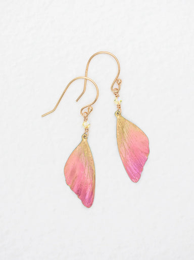 Holly Yashi Flutterby Earrings - Special Edition Pink    
