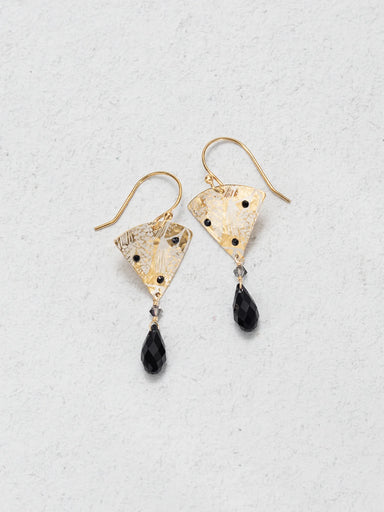 Holly Yashi Noel Earrings - Onyx    