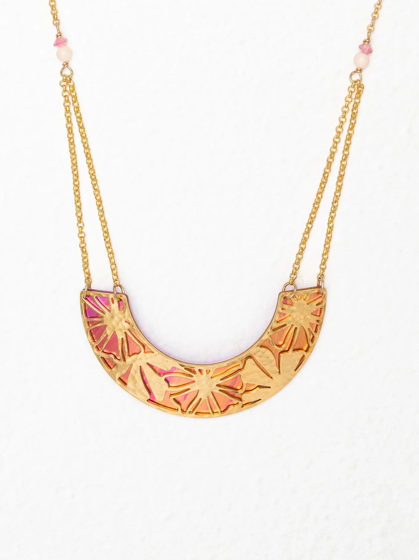 Holly Yashi Kate Necklace - Sunset    