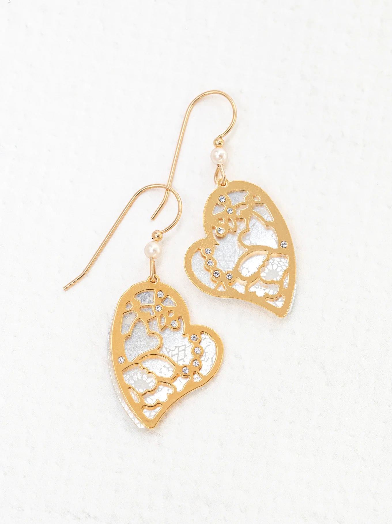 Holly Yashi Valena Earrings - Gold and Silver    