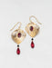 Holly Yashi Estelle Earrings - Scarlet    