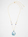Holly Yashi Claire Pendant Necklace - Sky Blue