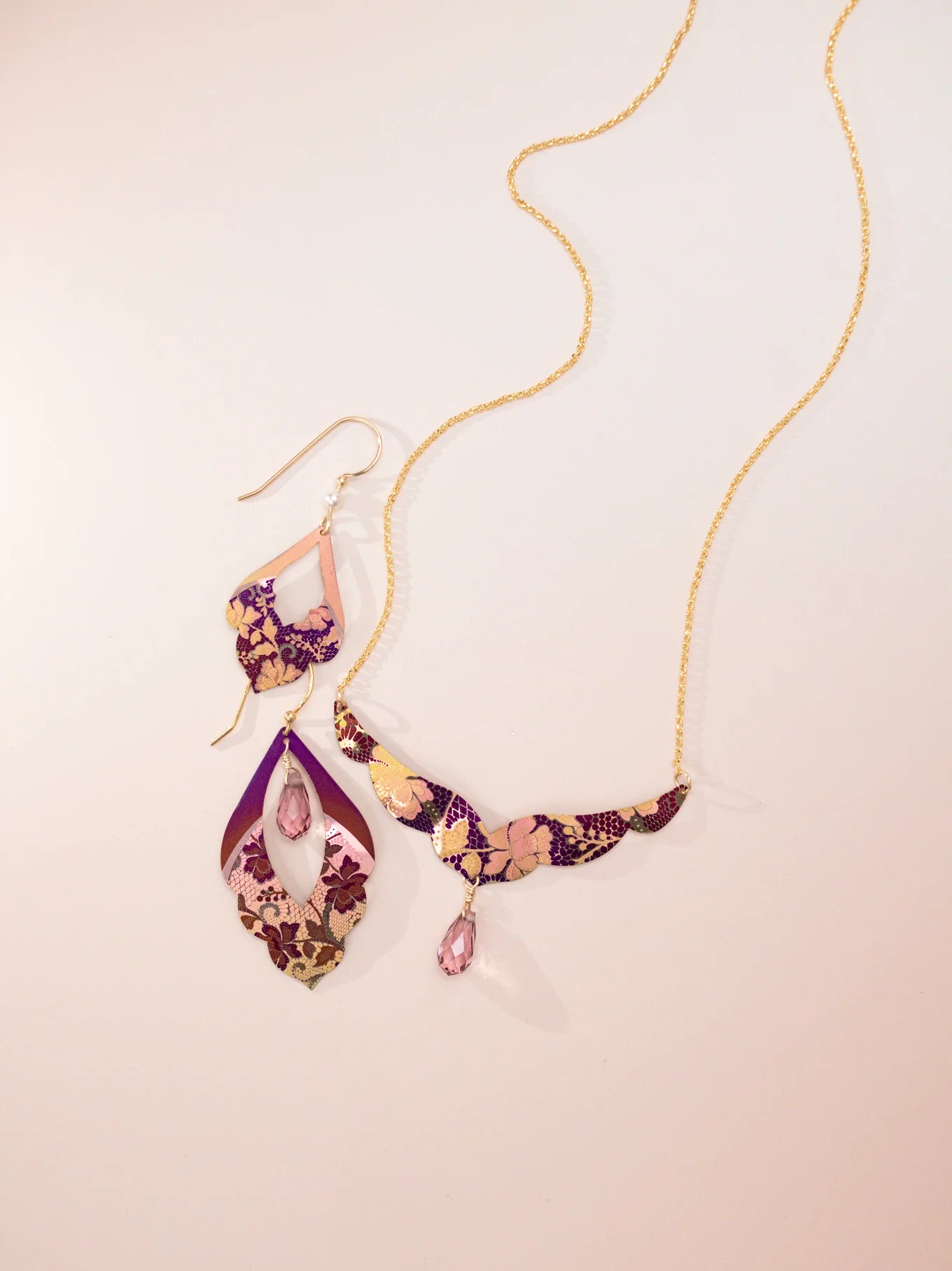 Holly Yashi Isla Earrings - Vintage Burgundy    