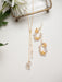 Holly Yashi Rafaela Earrings - Gold and White    