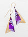 Holly Yashi Earrings Caleen - Plum