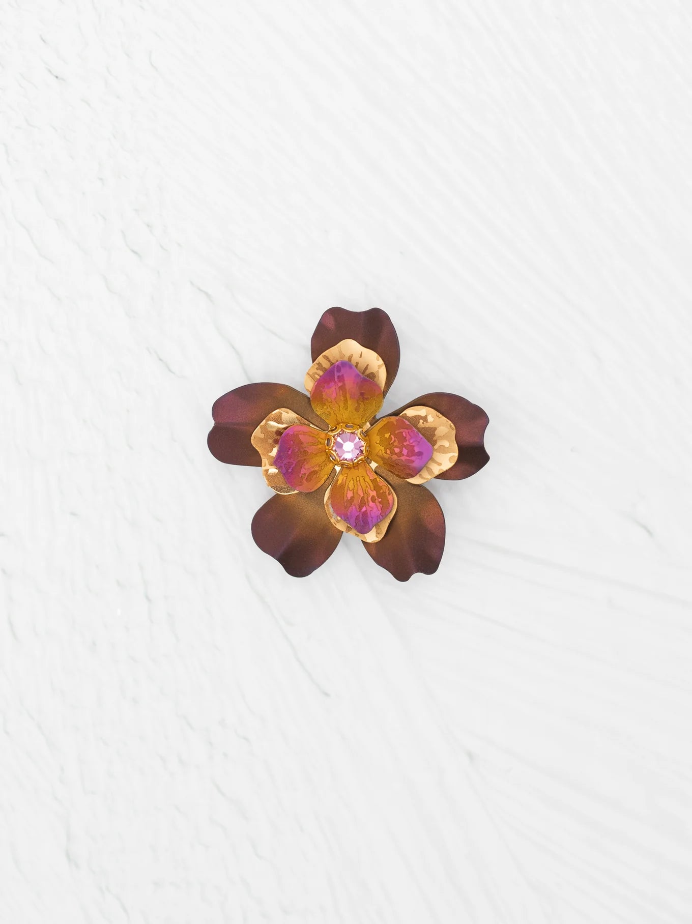 Holly Yashi Fauna Pin - Aubergine    