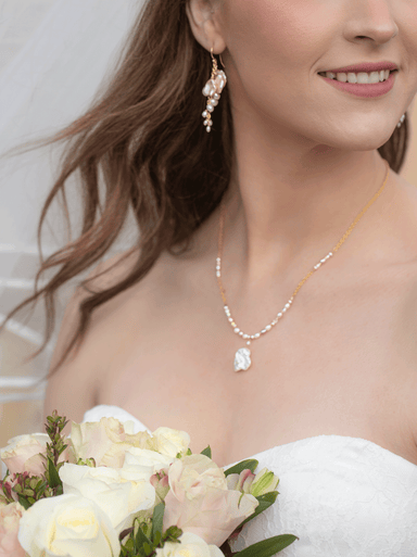 Holly Yashi Margaret Beaded Necklace - Blush    