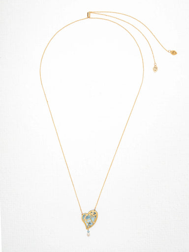 Holly Yashi Valena Necklace - Sky Blue    