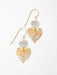 Holly Yashi Mia Earrings - Gold and Silver    