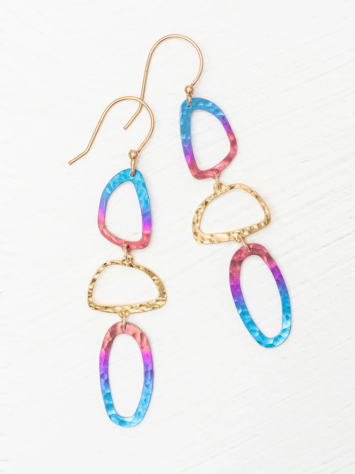Holly Yashi Mardi Earrings - Multi Gold    