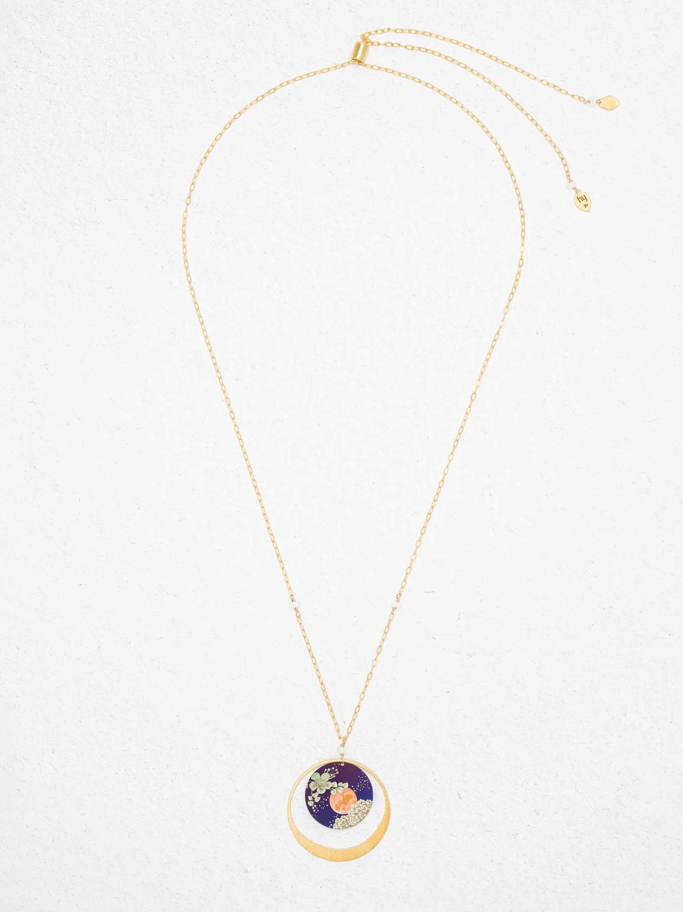 Holly Yashi Luna Necklace - Blue Moon