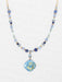 Holly Yashi Elena Beaded Necklace - Sky Blue