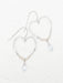 Holly Yashi Lucia Earrings - Silver/White    