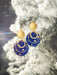 Holly Yashi Atlas Earrings - Midnight Blue