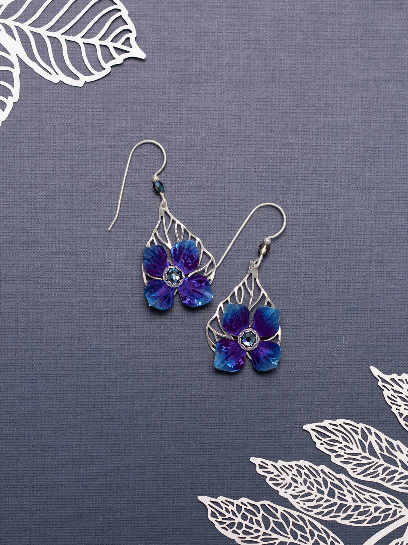 Holly Yashi Seren Earrings - Velvet Indigo    