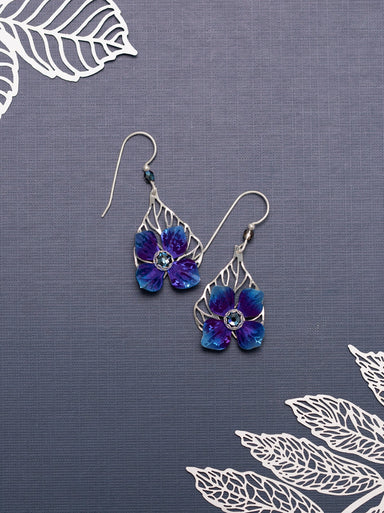Holly Yashi Seren Earrings - Velvet Indigo    