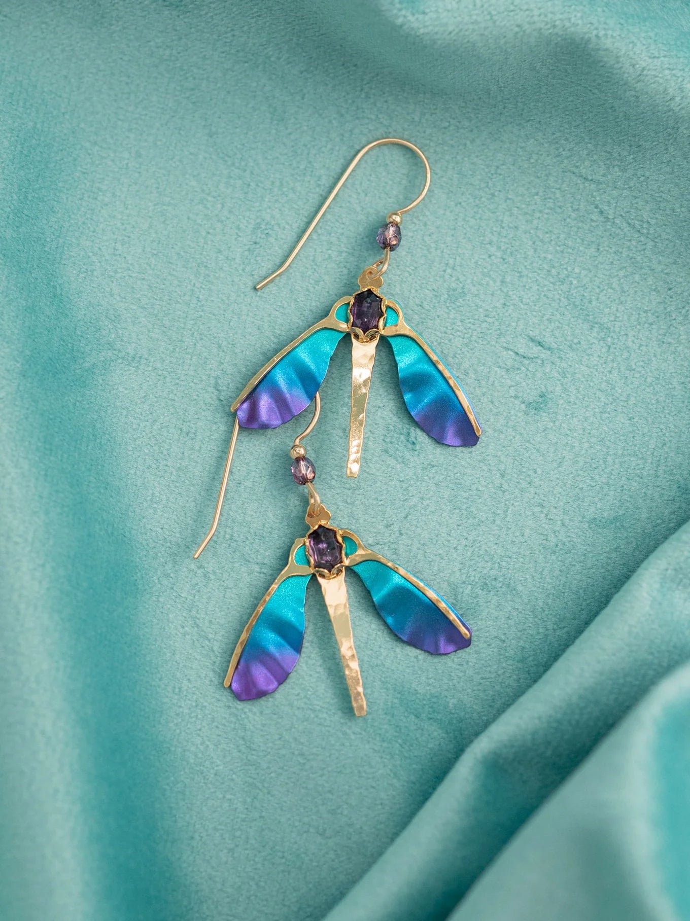 Holly Yashi Thalia Earrings - Deep Teal    