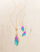 Holly Yashi Flutterby Earrings - Blue Violet    