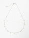 Holly Yashi Cora Pearl Necklace - Silver / White    