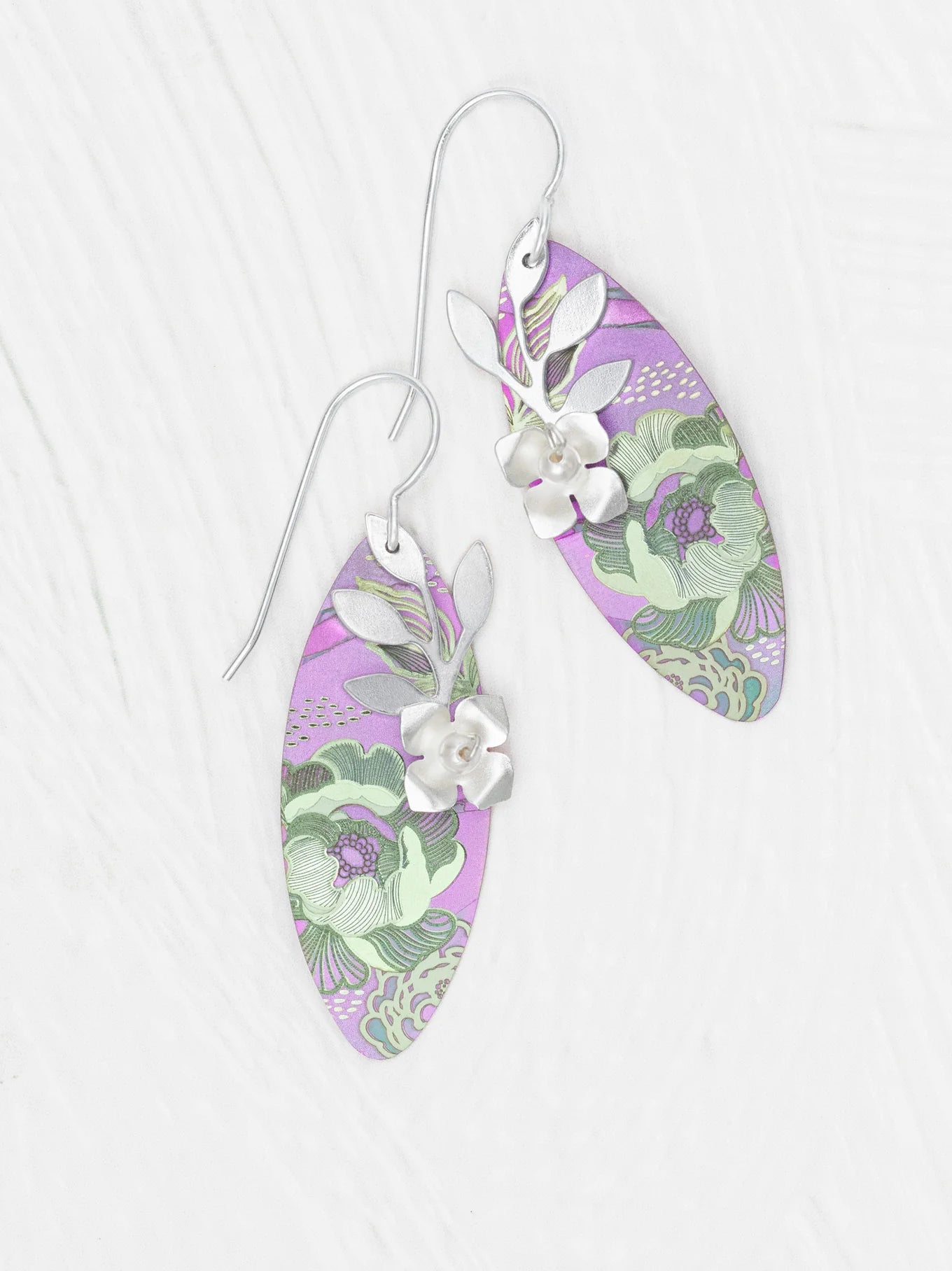 Holly Yashi Alyssa Earrings - Violet