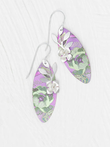 Holly Yashi Alyssa Earrings - Violet