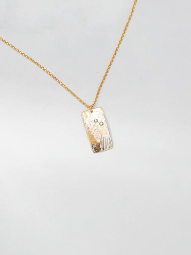 Holly Yashi Radiant Petra Pendant Necklace - Gold    