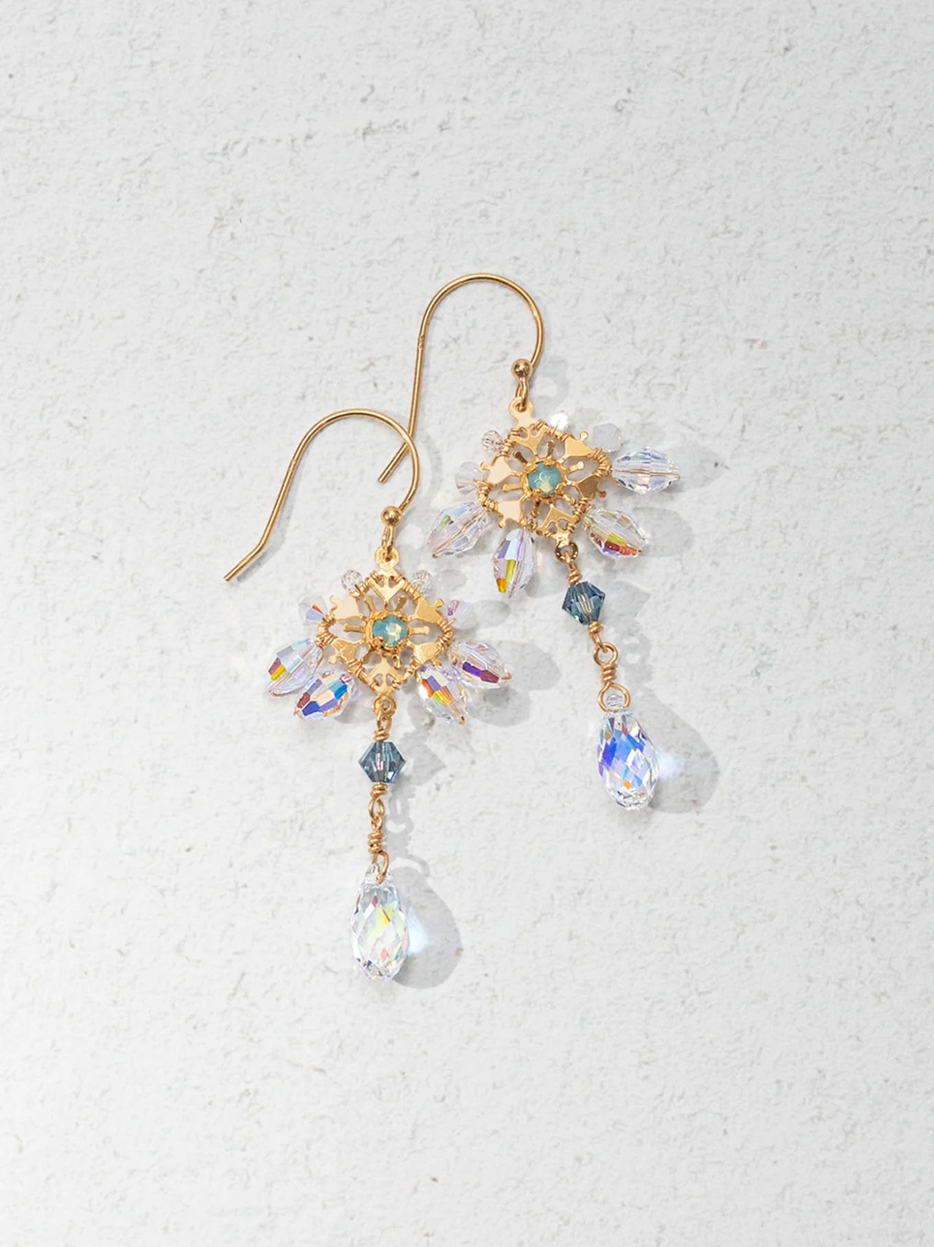 Holly Yashi Valentina Earrings - Ice Blue    