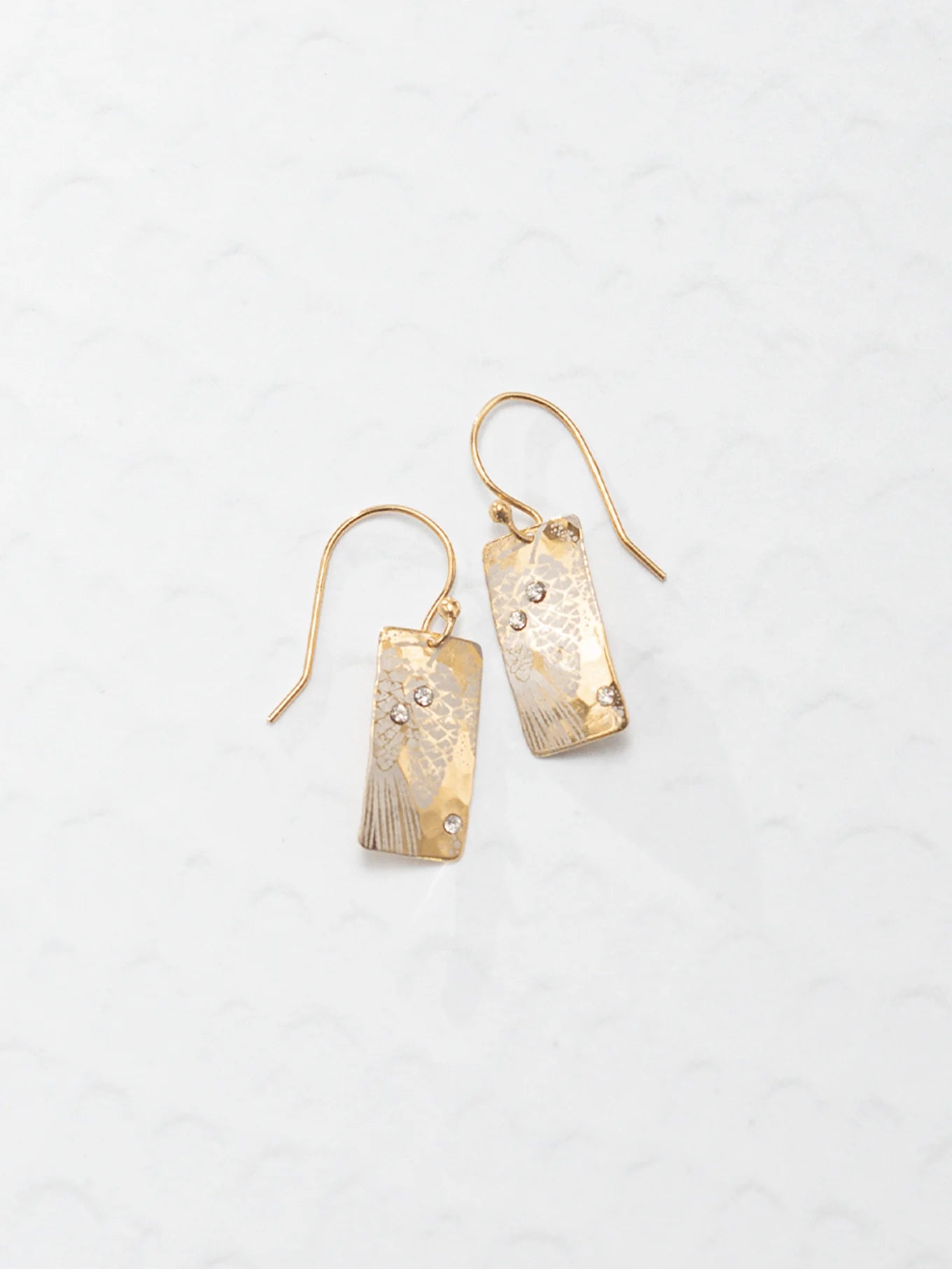 Holly Yashi Radiant Petra Earrings - Gold    