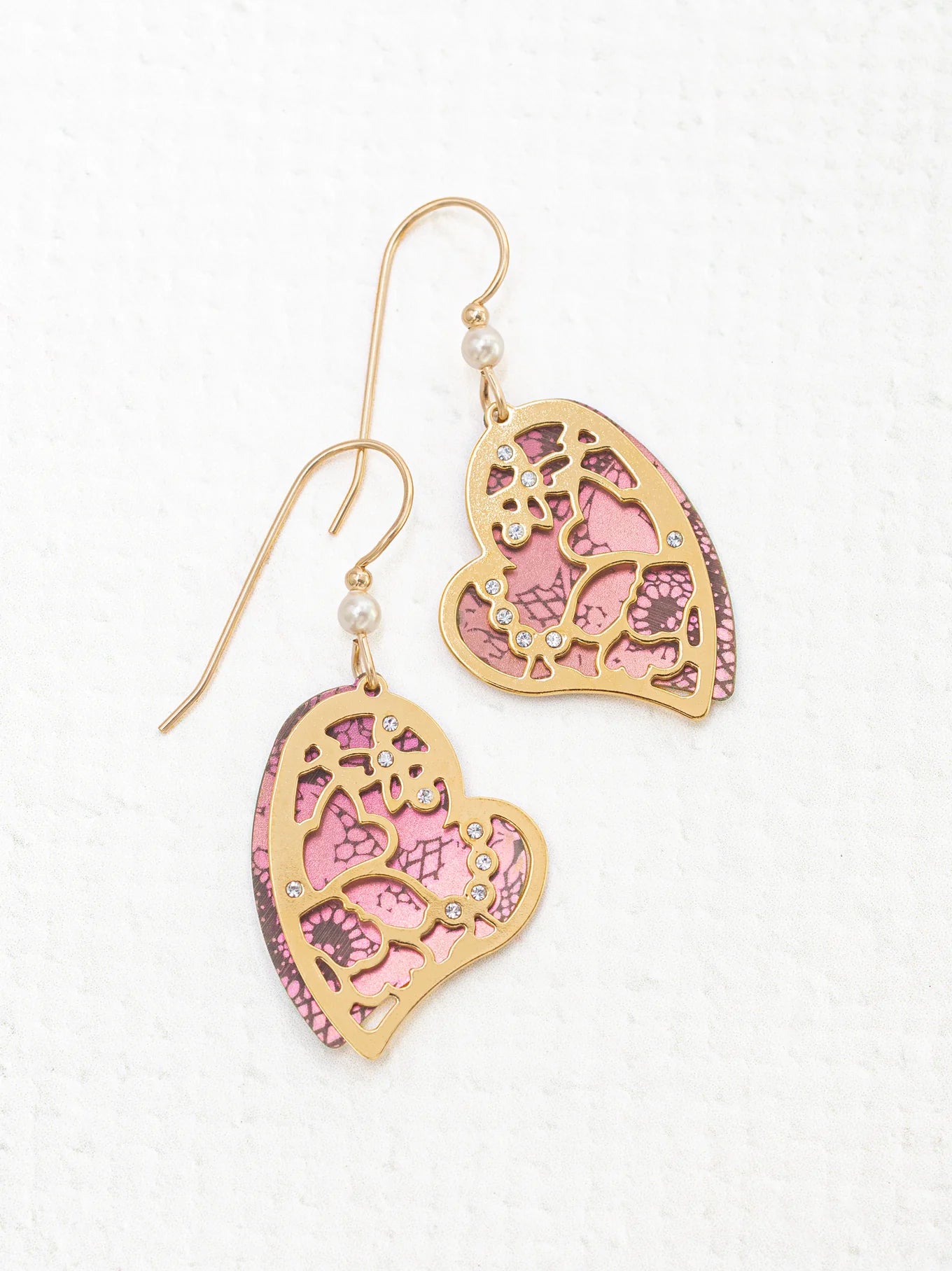 Holly Yashi Valena Earrings - Blush    