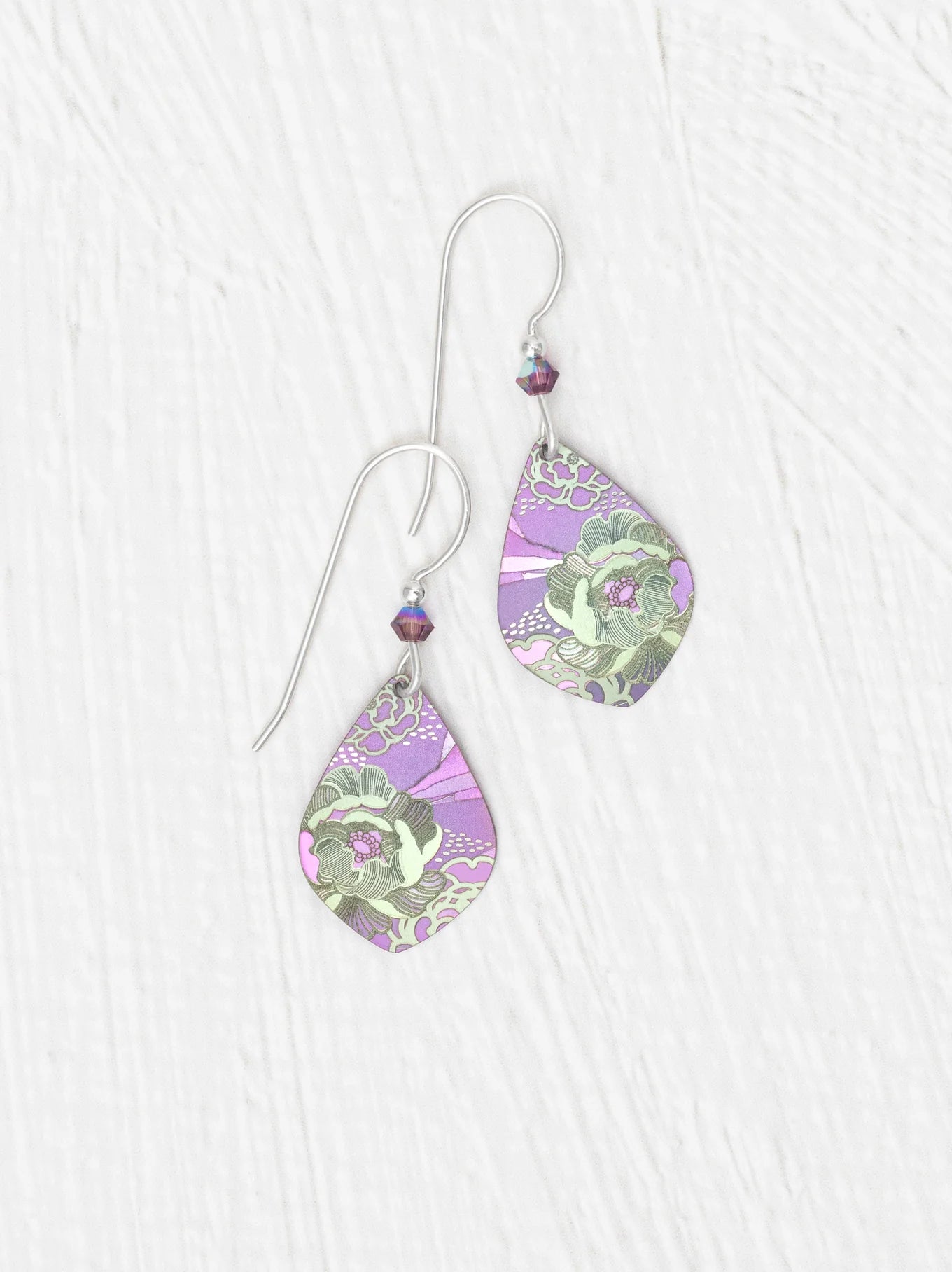 Holly Yashi Aubrey Earrings - Violet