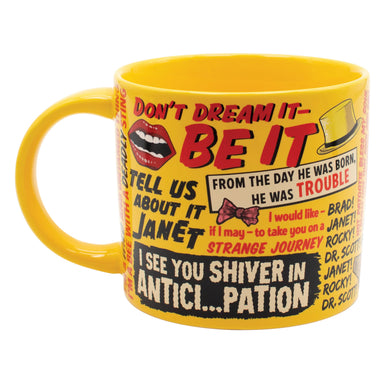 Rocky Horror Show Quote Mug
