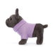 Jellycat Sweater French Bulldog Purple    