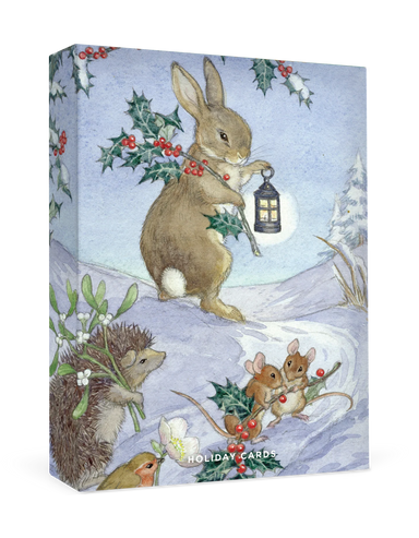 Molly Brett Christmas Animals Small Boxed Holiday Cards