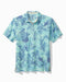 Tommy Bahama Birds Eye View Polo Aqua Splash M  023791600334