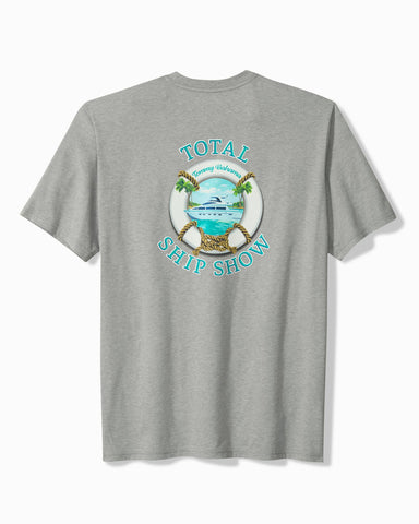 Tommy Bahama Total Ship Show T-shirt Heather Grey M 023763866416