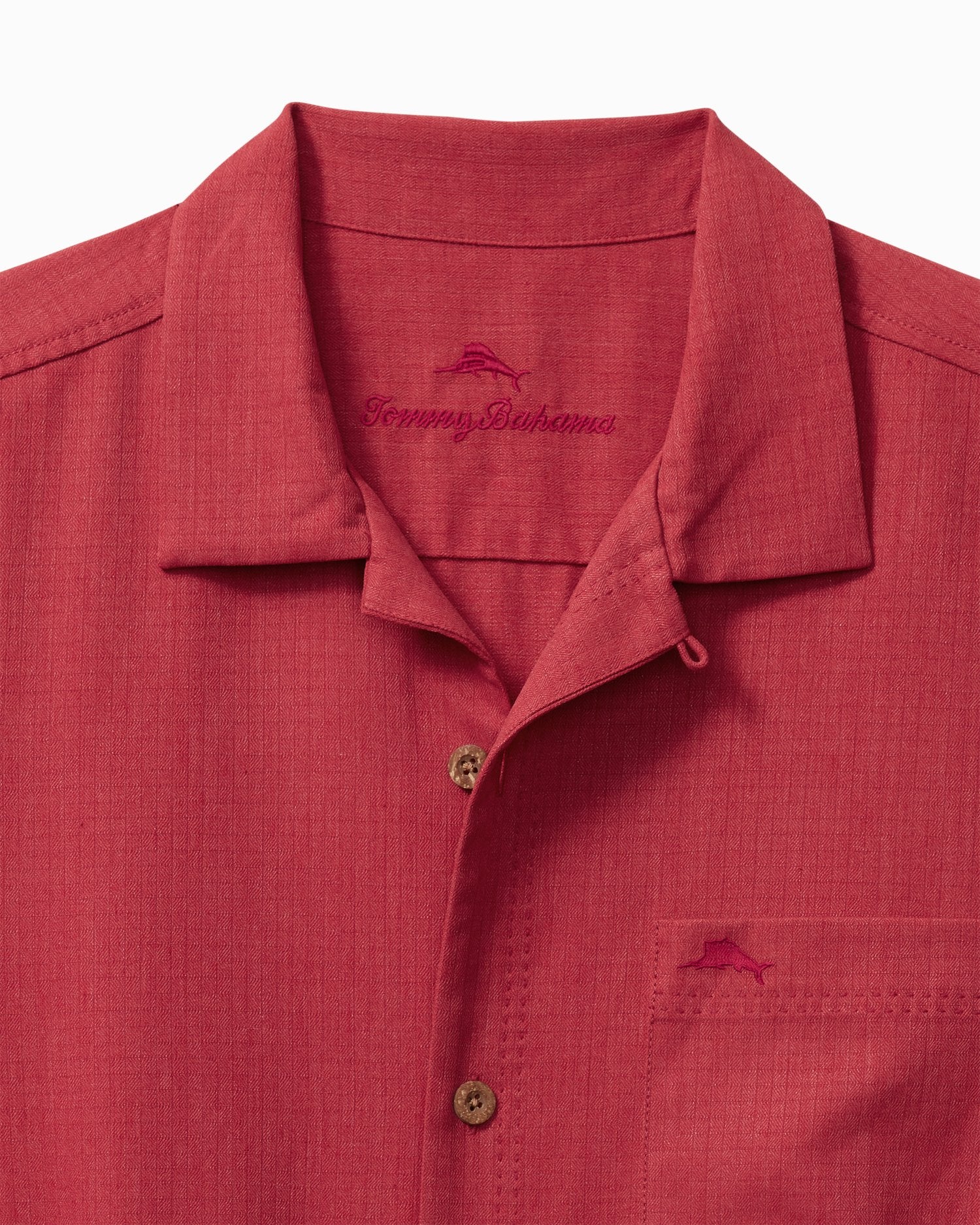 Tommy Bahama Coastal Breeze Check IslandZone® Camp Shirt