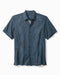 Tommy Bahama Bali Border Camp Shirt Navy M  023773357225