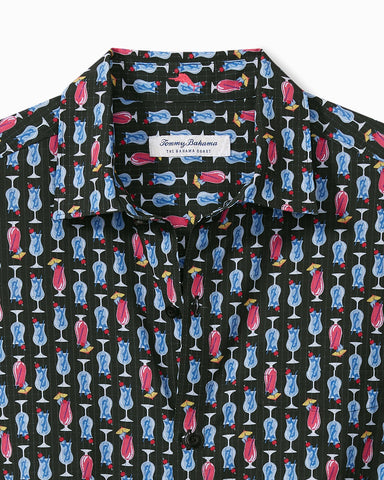 Tommy Bahama Bahama Coast Cocktail Time Camp Shirt    