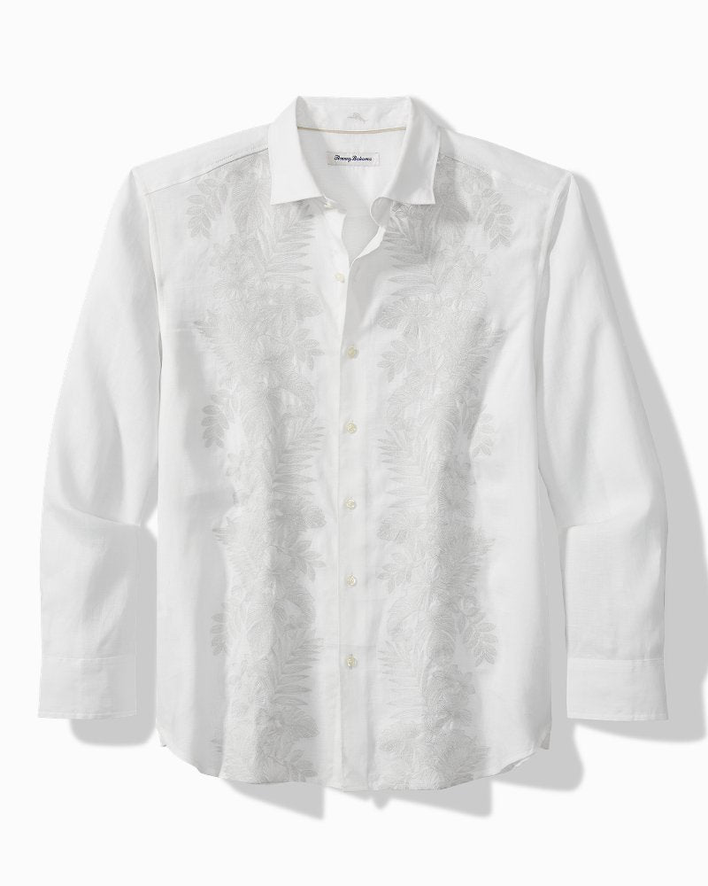 Tommy Bahama Down the Isle Long Sleeve Linen Camp Shirt