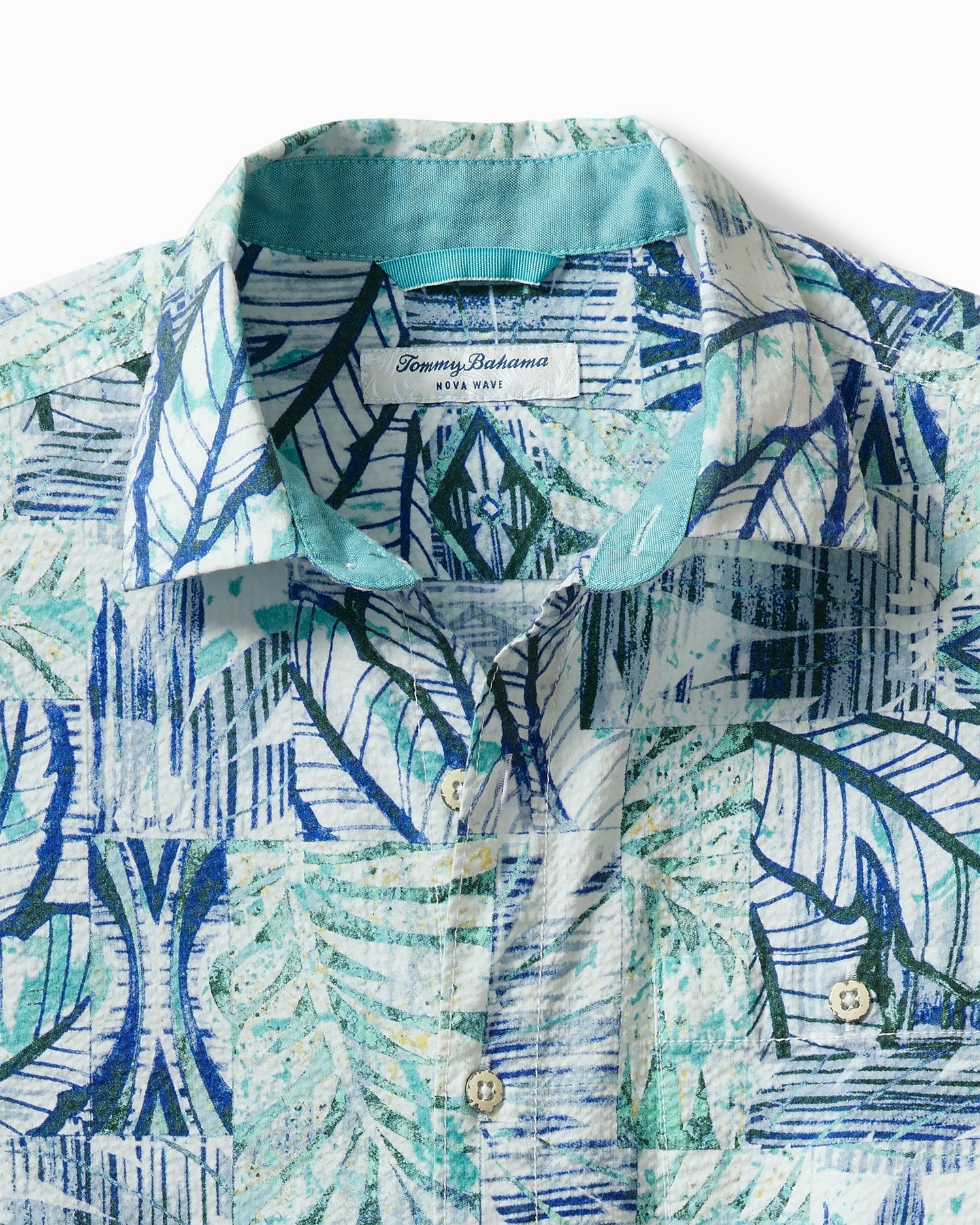 Tommy Bahama Bermuda Batik Nova Wave Camp Shirt    