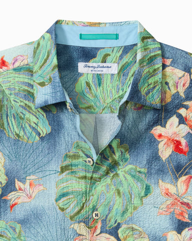 Tommy Bahama Nova Wave Mira Jungle Short Sleeve Camp Shirt
