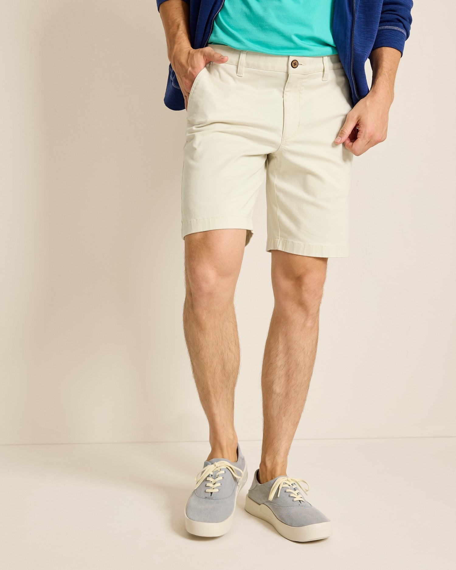 Tommy Bahama Boracay Chino Shorts 9-inch inseam Bleached Sand 32 023791867003